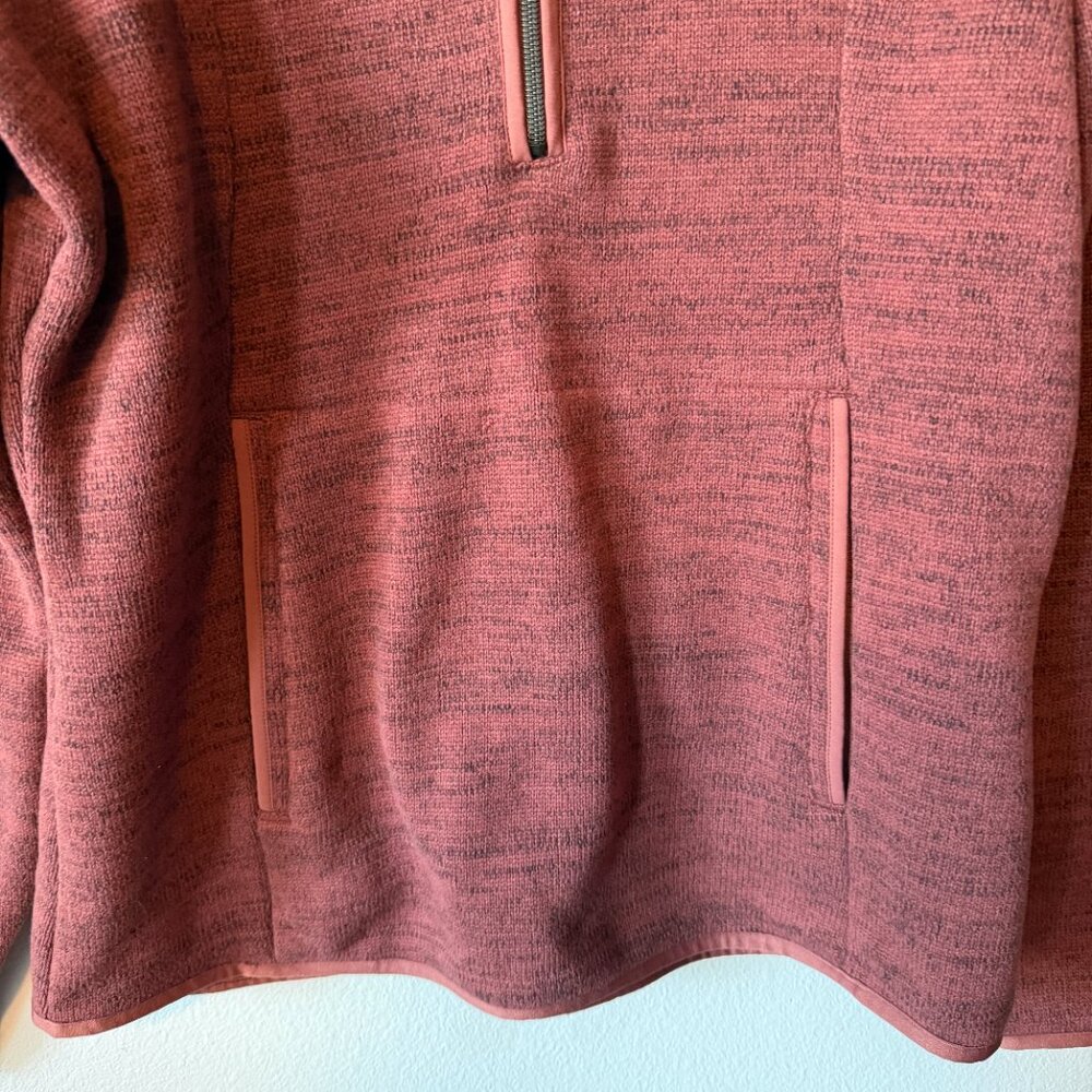 Kühl Women's Ascendyr 1/4 Quarter Zip Soft Fleece Rust/Red Color Size Medium - Picture 5 of 13